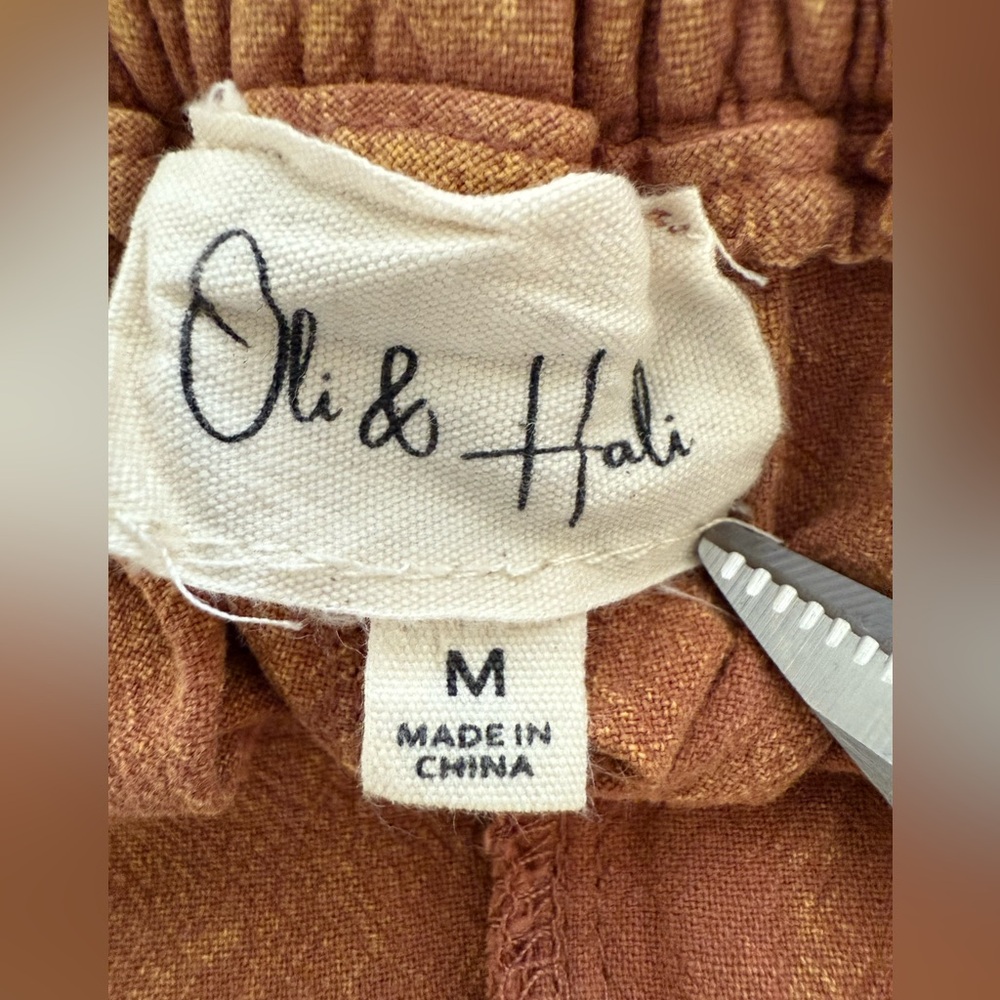 Oli & Hali Rust Orange Cargo Pants *NEW WITHOUT TAGS* - Picture 15 of 15